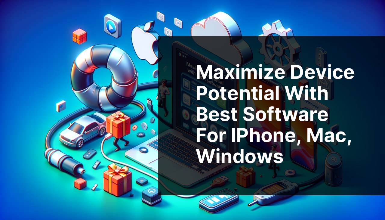 Maximize Device Potential with Best Software for iPhone, Mac, Windows