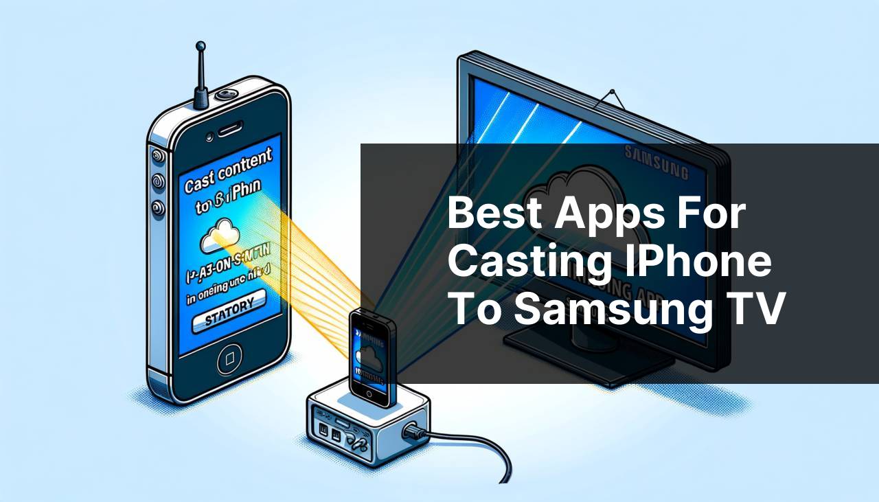 Best Apps for Casting iPhone to Samsung TV