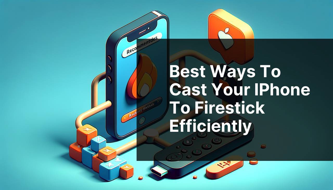 Best Ways to Cast Your iPhone to Firestick Efficiently