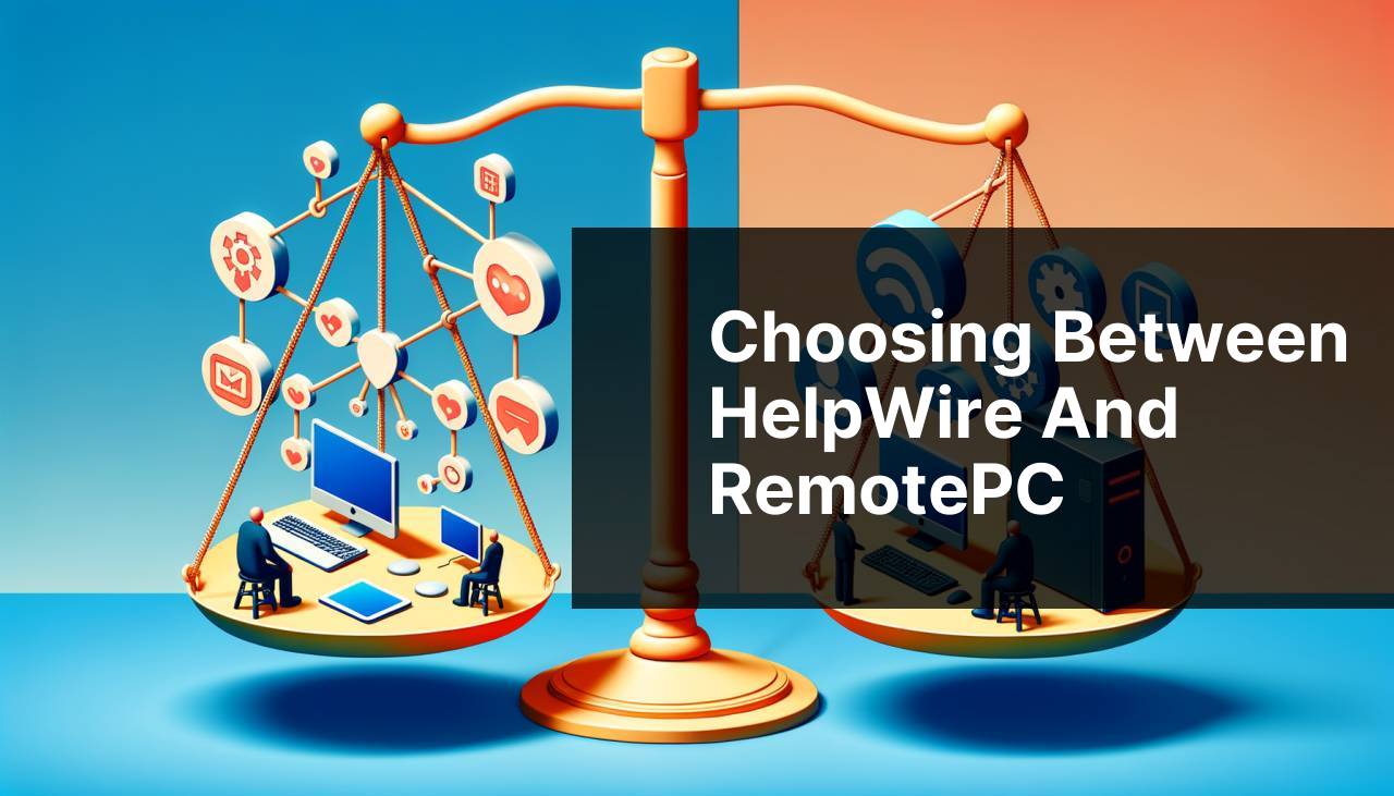 Choosing Between HelpWire and RemotePC