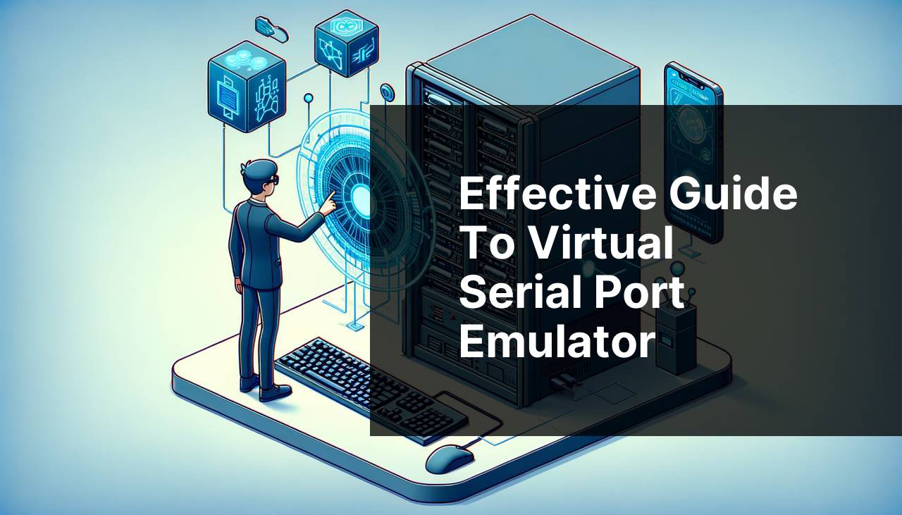 Effective Guide to Virtual Serial Port Emulator