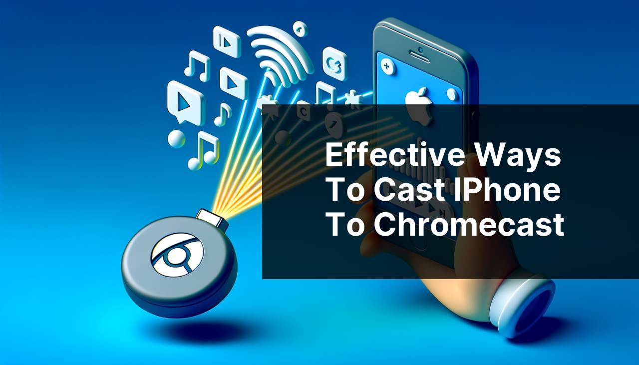 Effective Ways to Cast iPhone to Chromecast