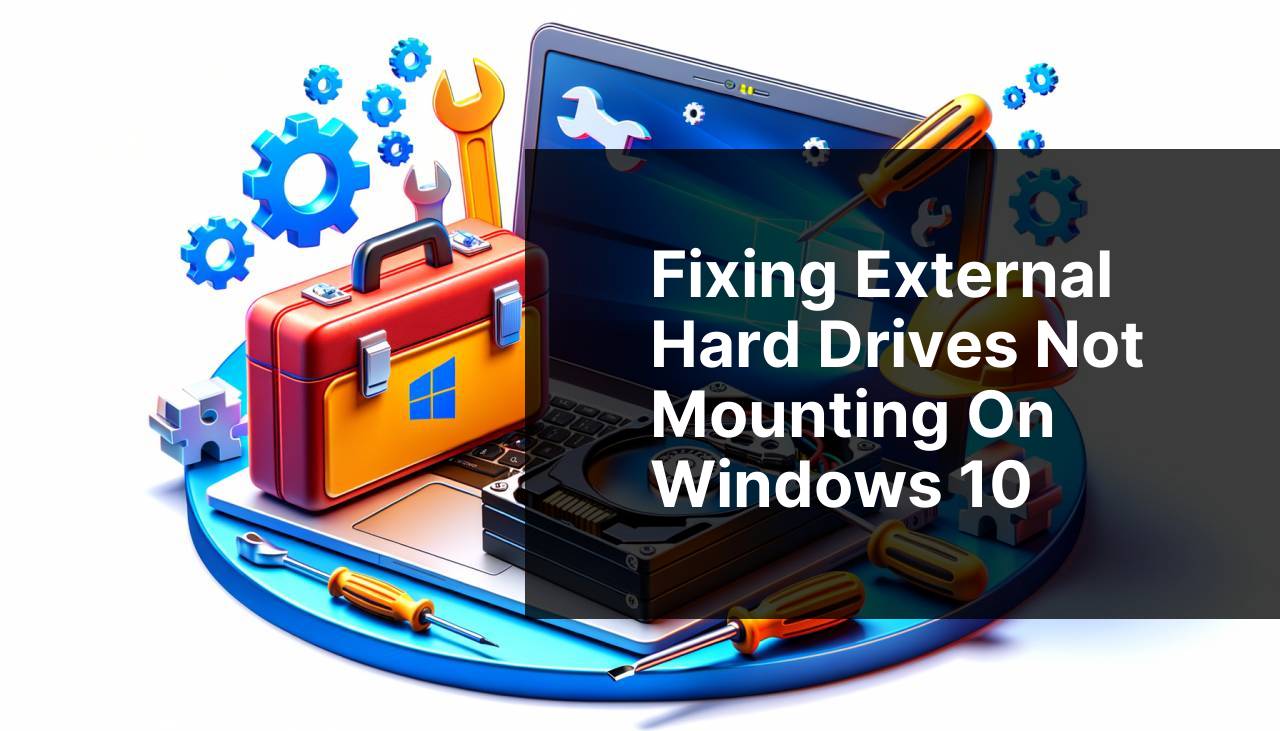 Fixing External Hard Drives Not Mounting on Windows 10