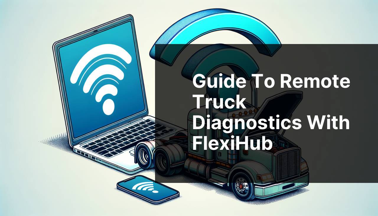 Guide to Remote Truck Diagnostics with FlexiHub