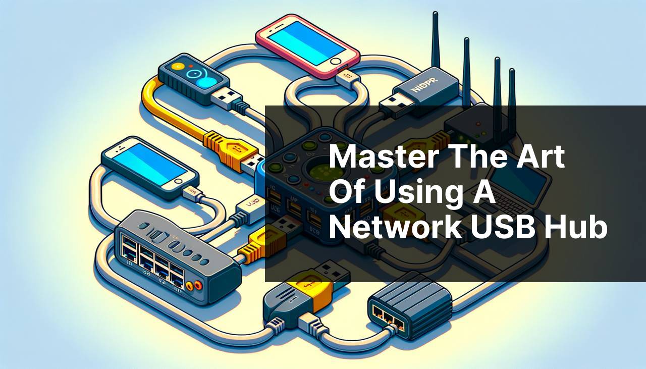 Master the Art of Using a Network USB Hub