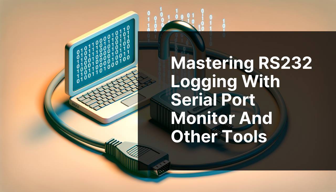 Mastering RS232 Logging with Serial Port Monitor and Other Tools