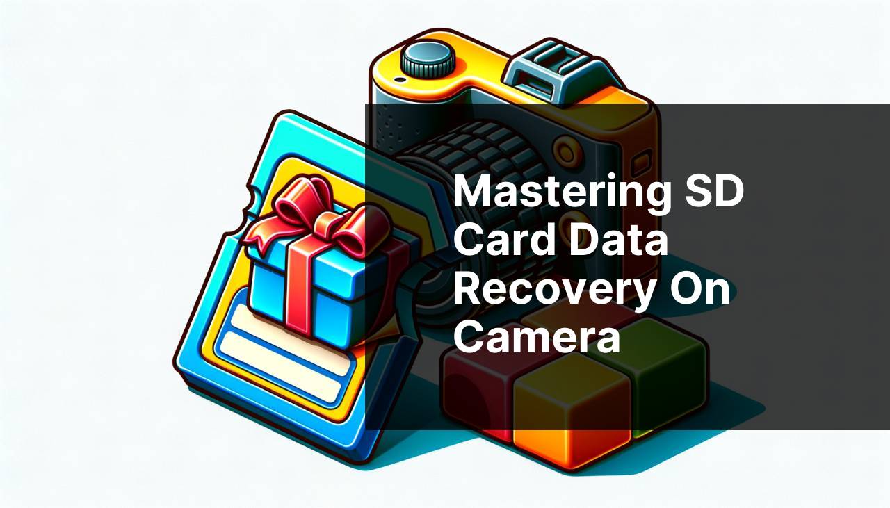 Mastering SD Card Data Recovery on Camera