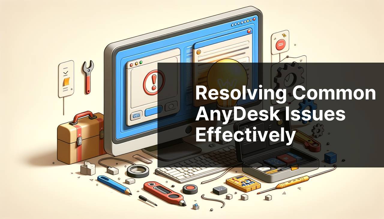 Resolving Common AnyDesk Issues Effectively