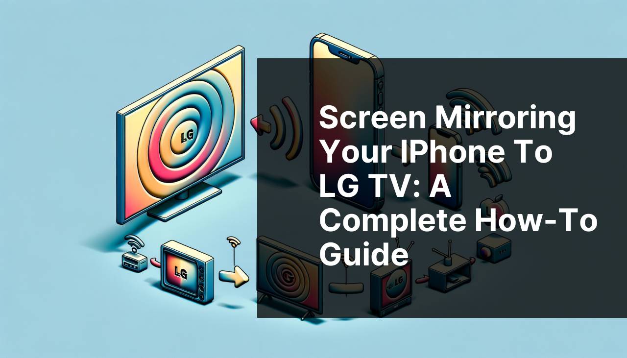 Screen Mirroring Your iPhone to LG TV: A Complete How-To Guide