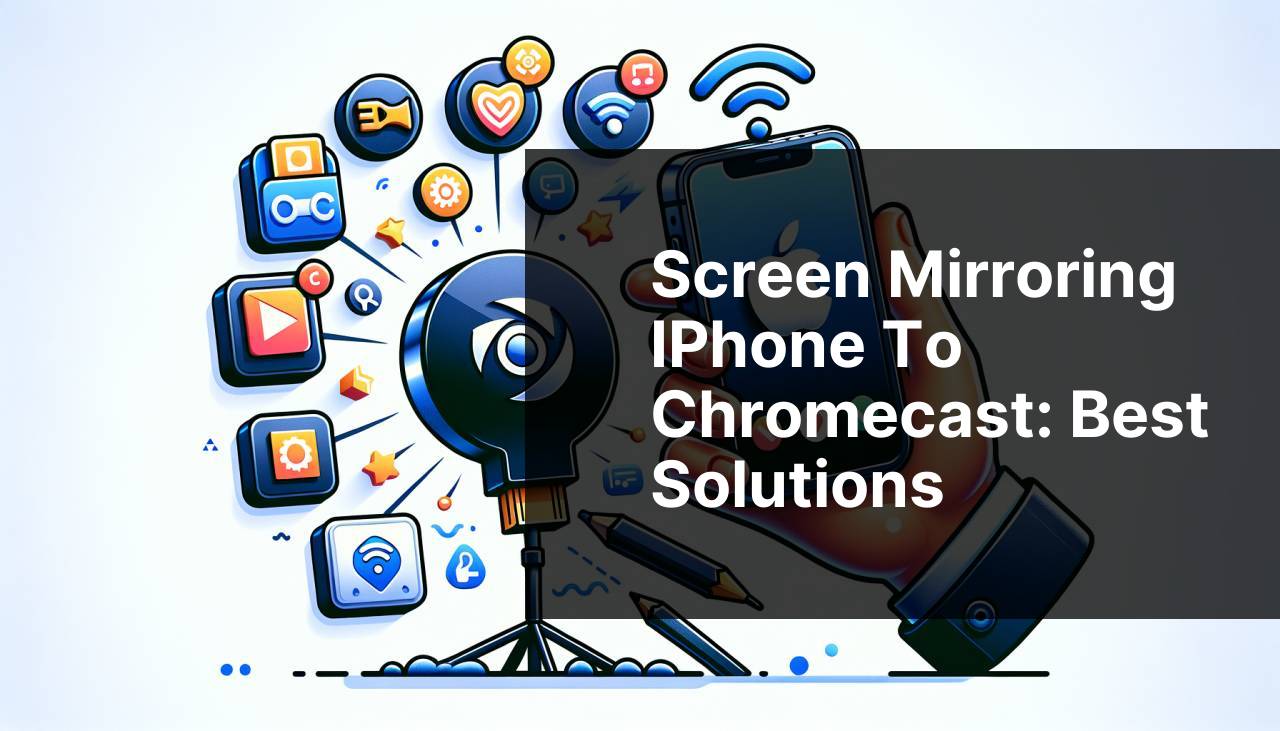 Screen Mirroring iPhone to Chromecast: Best Solutions