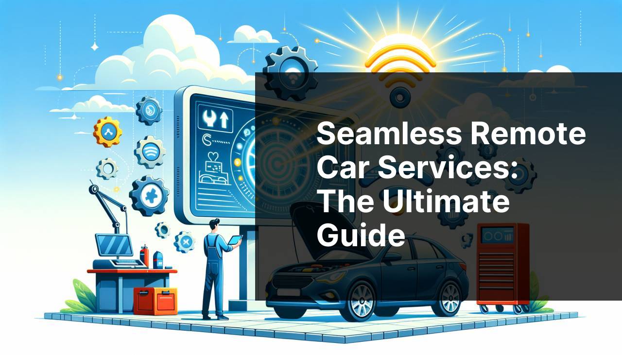 Seamless Remote Car Services: The Ultimate Guide