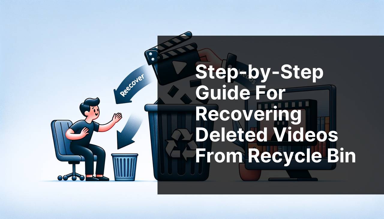 Step-by-Step Guide for Recovering Deleted Videos from Recycle Bin