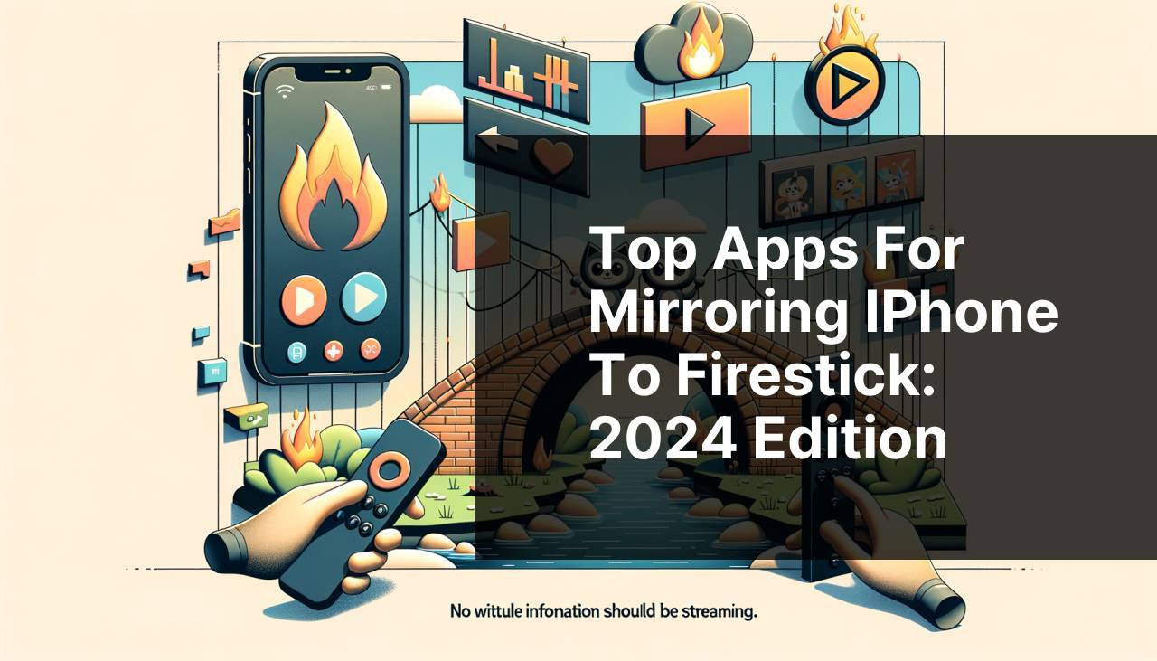 Top Apps for Mirroring iPhone to Firestick: 2024 Edition