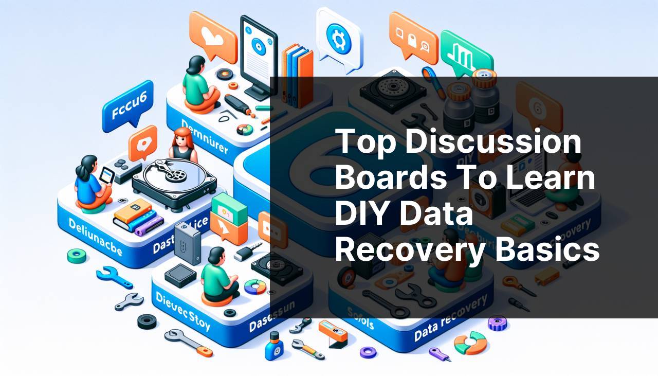 Top Discussion Boards to Learn DIY Data Recovery Basics