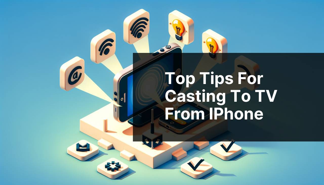 Top Tips for Casting to TV from iPhone