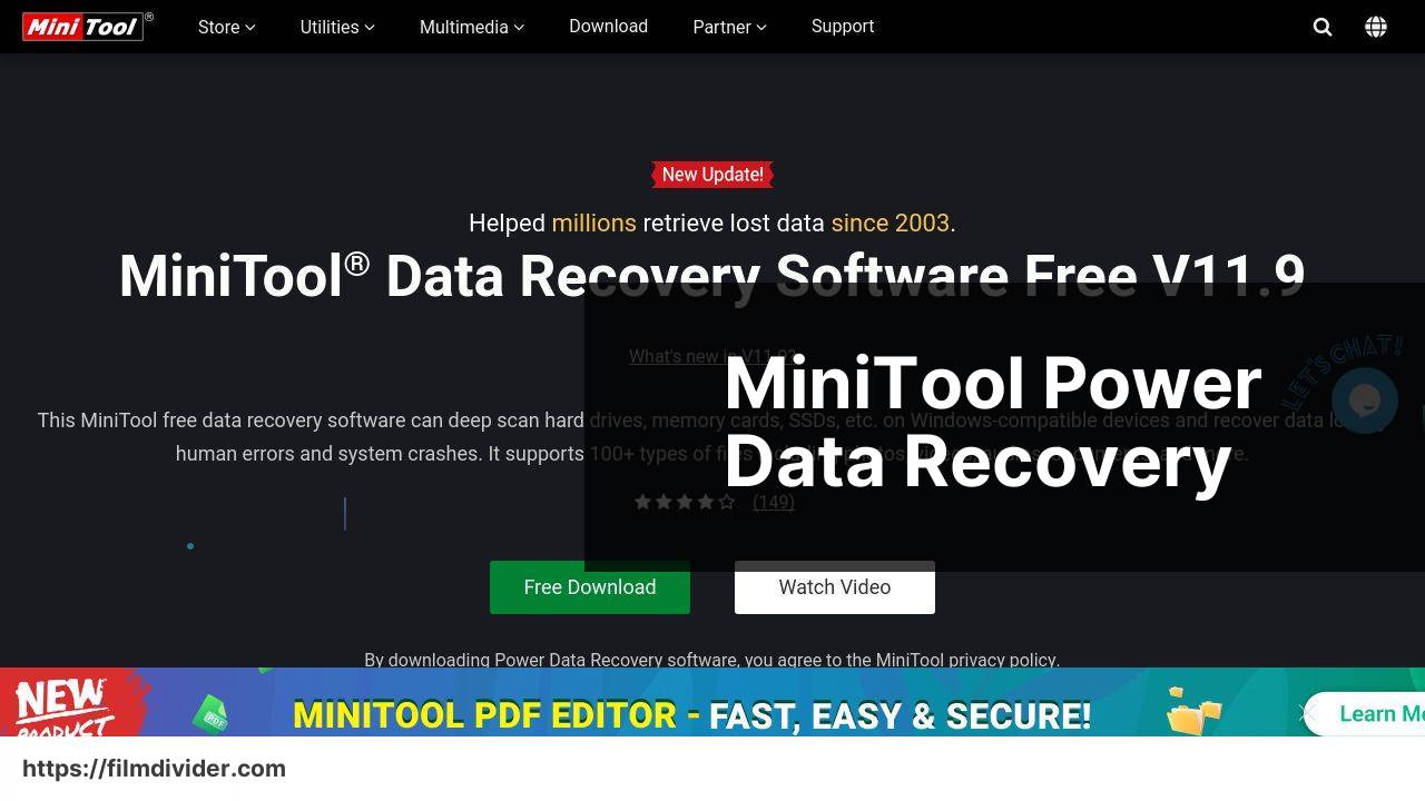 https://www.minitool.com/data-recovery-software/free-for-windows.html screenshot