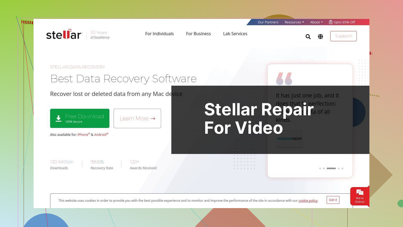 https://www.stellarinfo.com screenshot