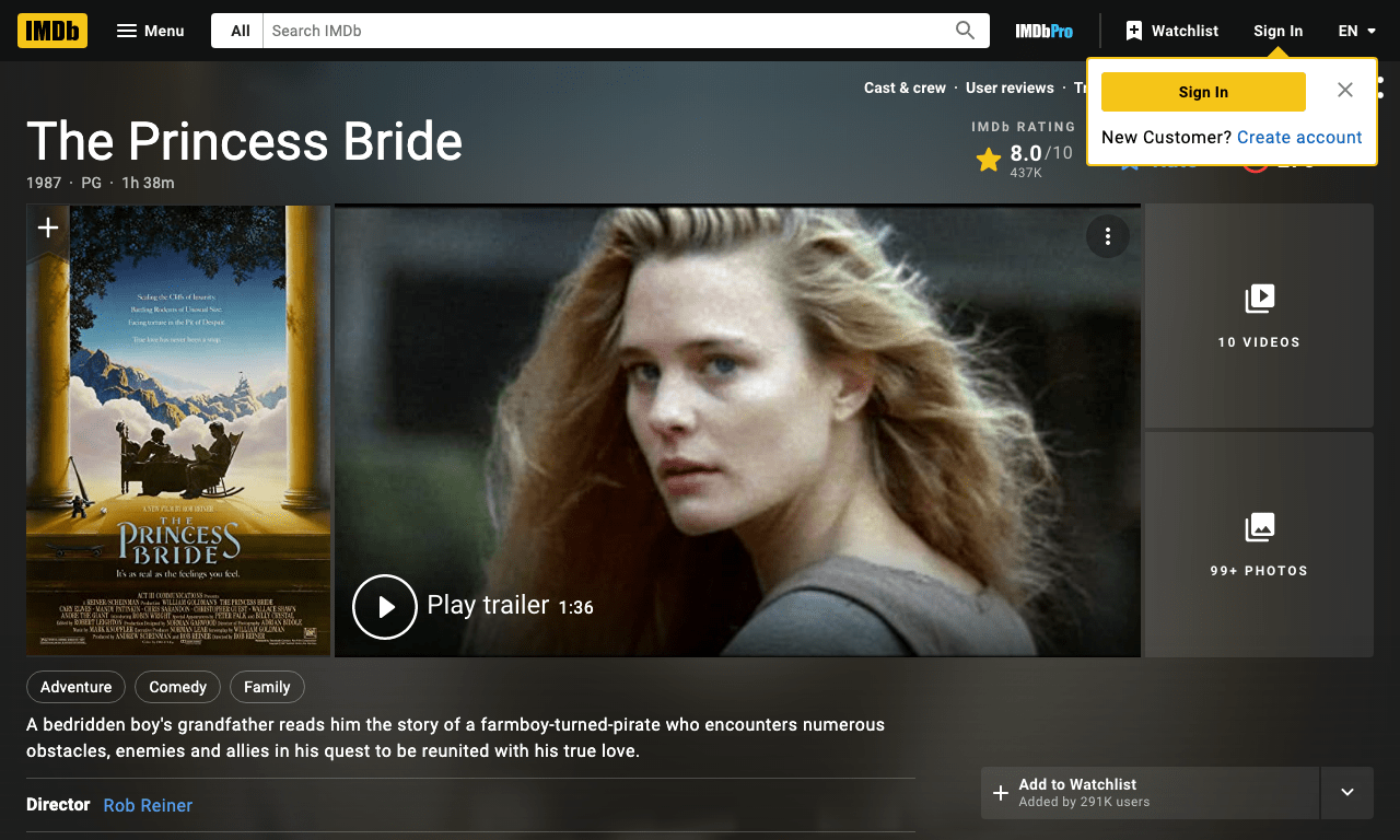 The Princess Bride Movie